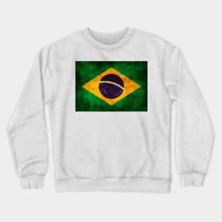 Brasil Flag Crewneck Sweatshirt